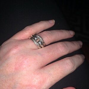 David Yurman - White Gold Diamond Ring